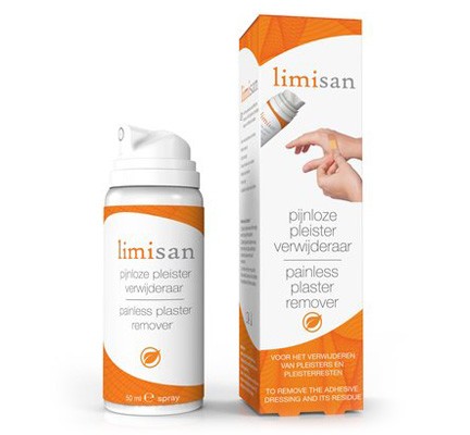 Limisan gỡ băng vết thương không đau
