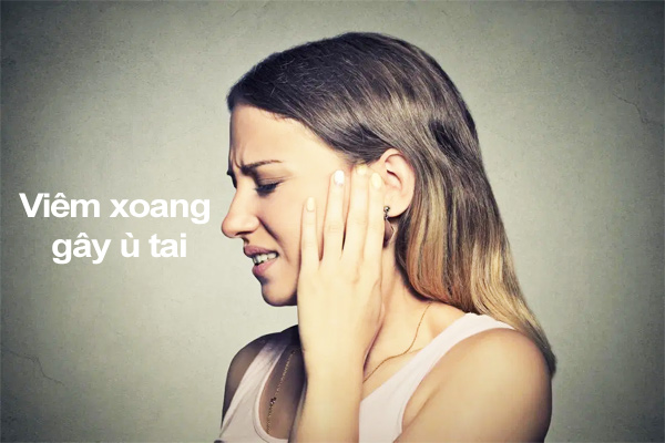 viêm xoang gây ù tai